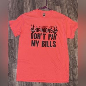 Opinions don’t pay my bills